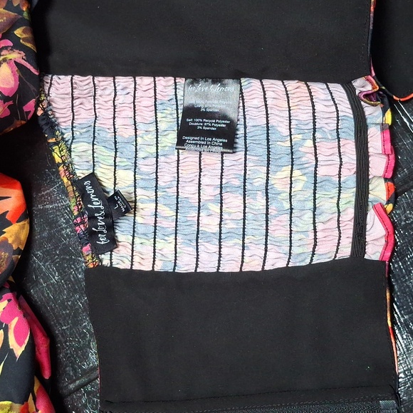 For Love and Lemons Floral Blouse size LG - Picture 5 of 7